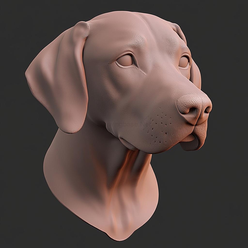 You are currently viewing 3d Dog Face Model